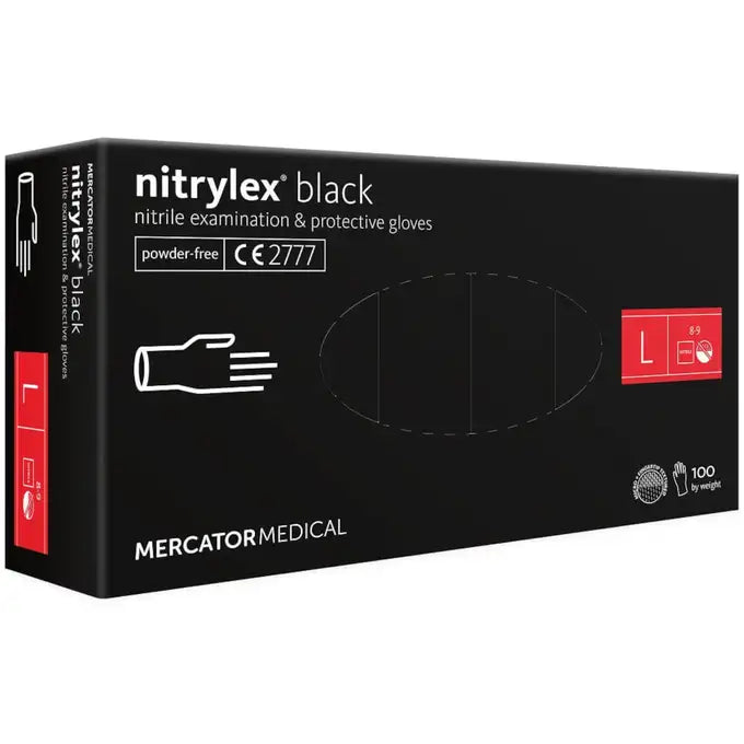 Master Shine Guanti Nitrile Neri