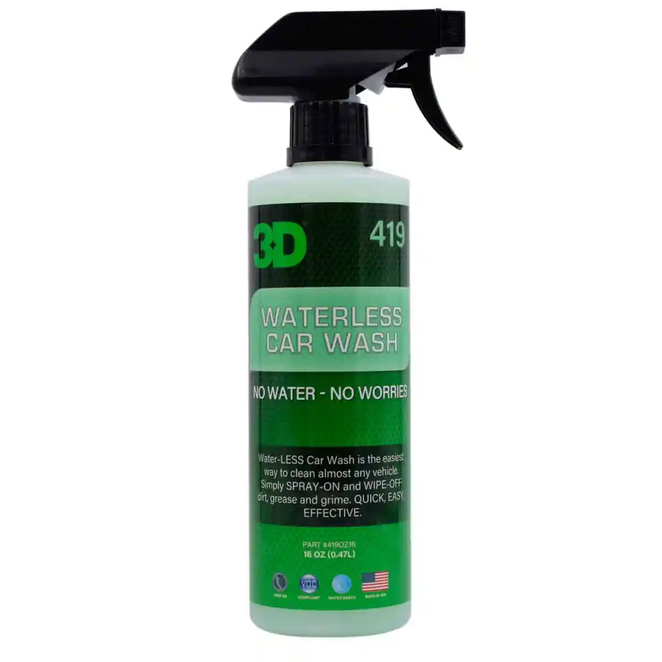 3D Waterless Car Wash